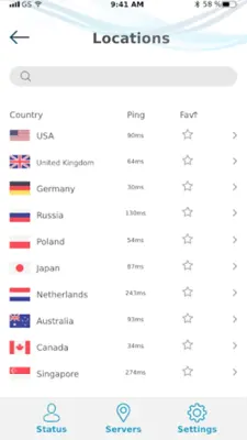 Free VPN - VPN4Test android App screenshot 3